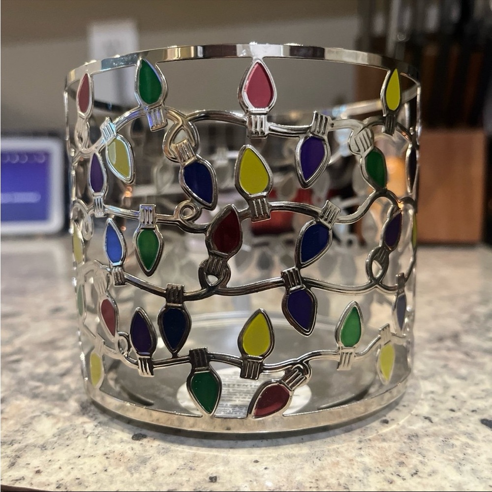Bath and Body Works Candle Holder - Christmas
